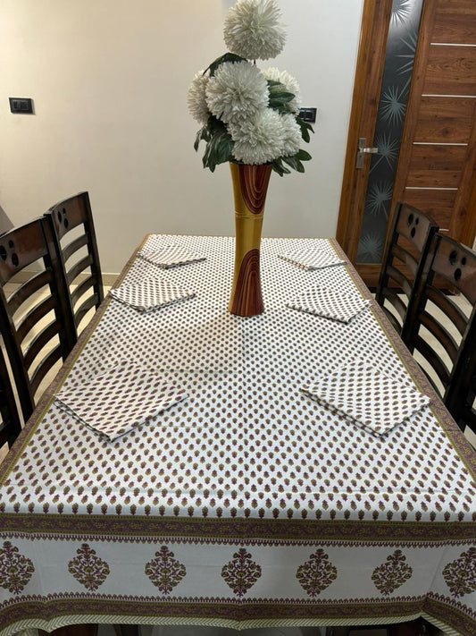 Dining table cover 6 seater