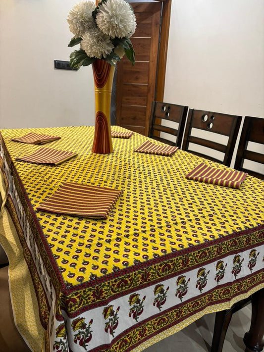 Dining table cover 6 seater